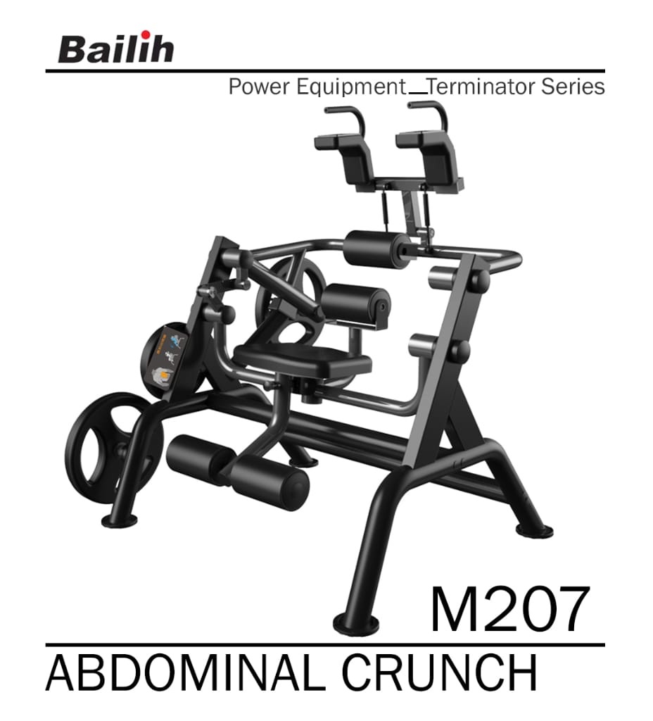 دستگاه شکم خلبانی مدل M207 برند Bailih (muscleD)