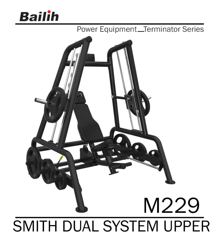 دستگاه اسمیت پاناتایی سرشانه و بالاسینه bailih (muscleD) مدل M229