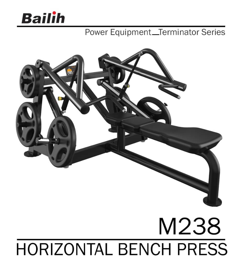 دستگاه پرس سینه خوابیده bailih (muscleD) مدل M238